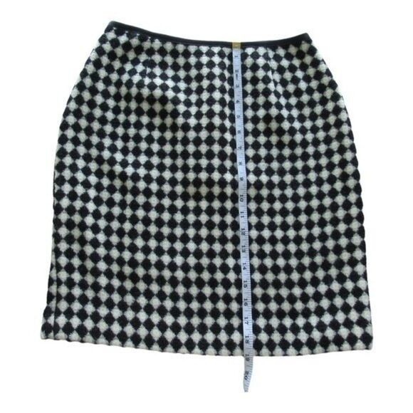 Georgiou Studio Vintage Harlequin Check High Waisted Skirt - Picture 6 of 9